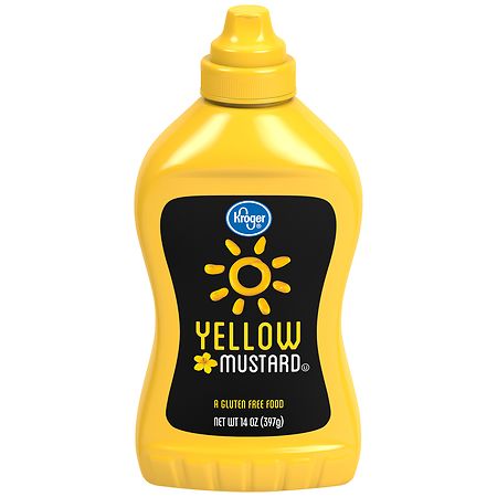 Kroger Yellow Mustard - 14.0 oz