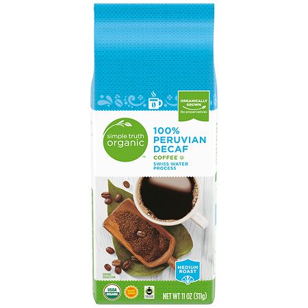 Kroger Peruvian Decaf Medium Roast Ground Coffee - 11.0 oz