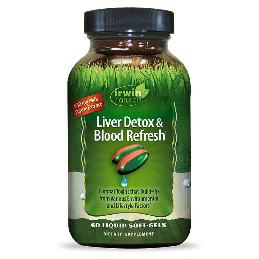 Irwin Naturals Liver Detox & Blood Refresh SoftGels Walgreens