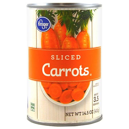 Kroger Sliced Carrots - 14.5 oz