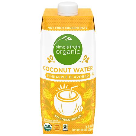 Simple Truth Organic Pineapple Flavored Coconut Water - 16.9 oz