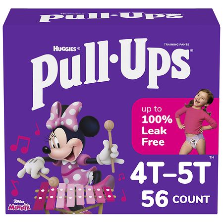 Huggies Pull-Ups Girls' Potty Training Pants 4T-5T
