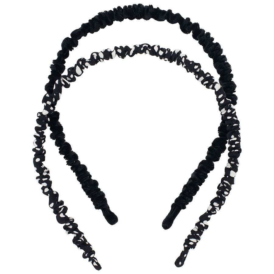 Scunci Real Style Small Mixed Texture Scrunchie Headbands Walgreens