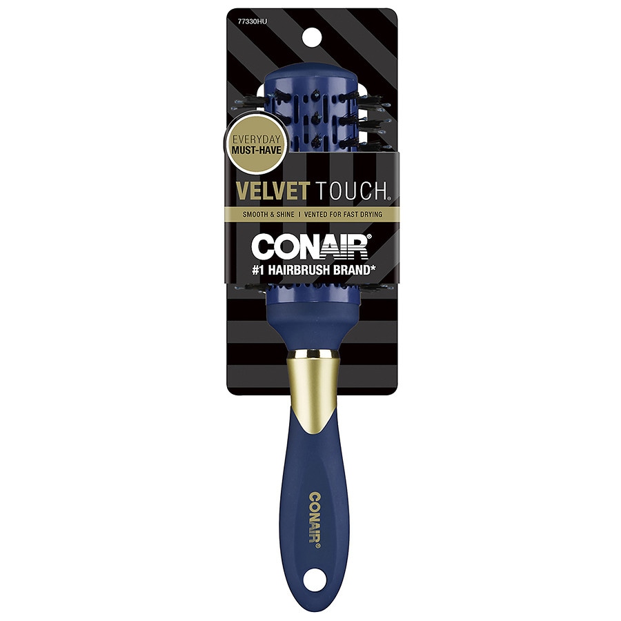 Conair Velvet Touch Vented Porcupine Round Hairbrush Walgreens