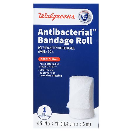 Walgreens Antibacterial Bandage Roll