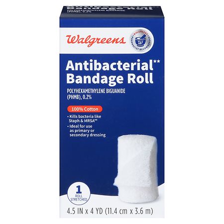 Walgreens Antibacterial Bandage Roll