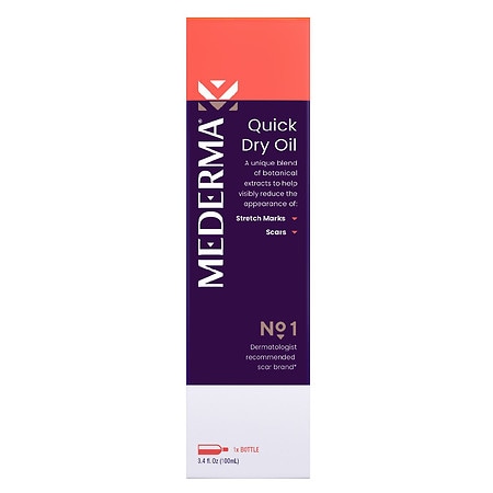 Mederma Quick Dry Oil Scar & Stretch Mark Treatment Unscented