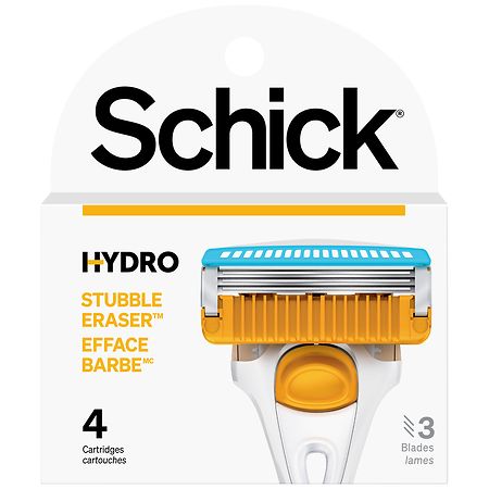 UPC 841058000310 product image for Schick Hydro Stubble Eraser Men's Razor Refills - 4.0 ea | upcitemdb.com