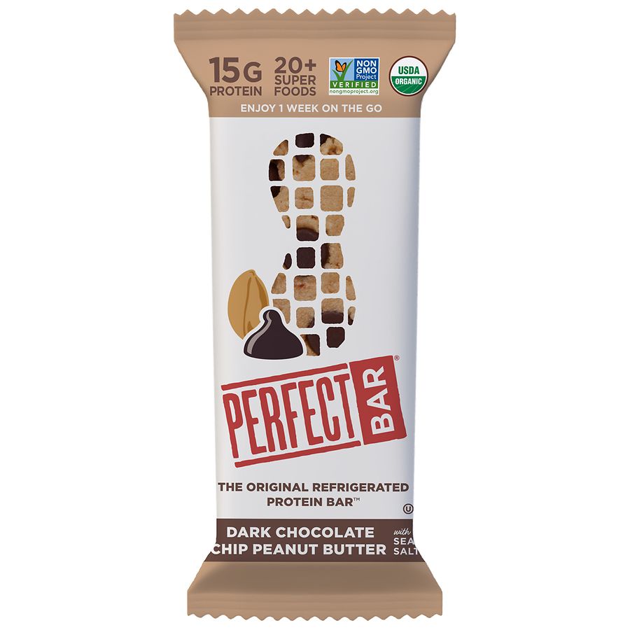 Perfect Bar The Original Refrigerated Protein Bar Dark Chocolate Chip