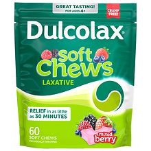 Dulcolax Saline Laxative Soft Chews Mixed Berry | Walgreens