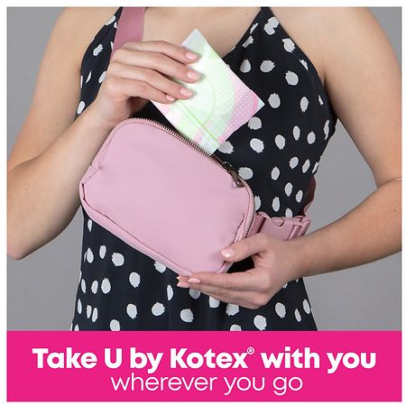 U by Kotex Clean & Secure Ultra Thin Pads with Wings Overnight (28 ct)