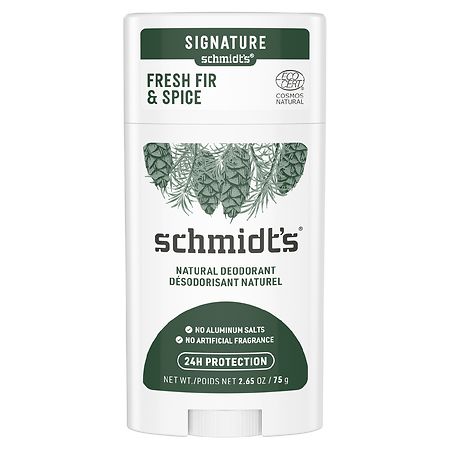 Schmidt's Aluminum Free Natural Deodorant Fresh Fir & Spice