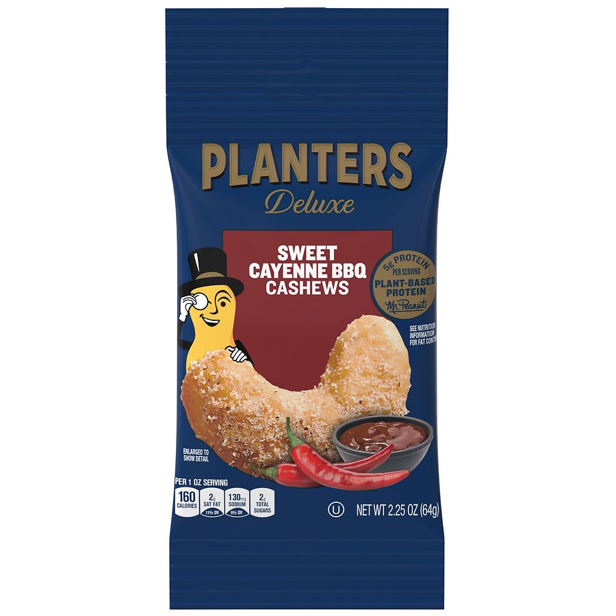Planters Cashews Sweet Cayenne BBQ