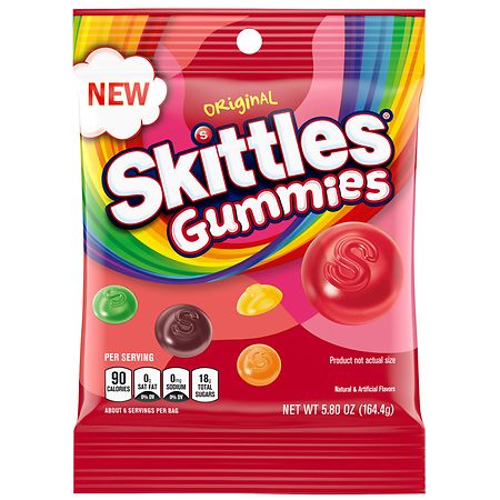 Skittles Original Gummies Chewy Candy