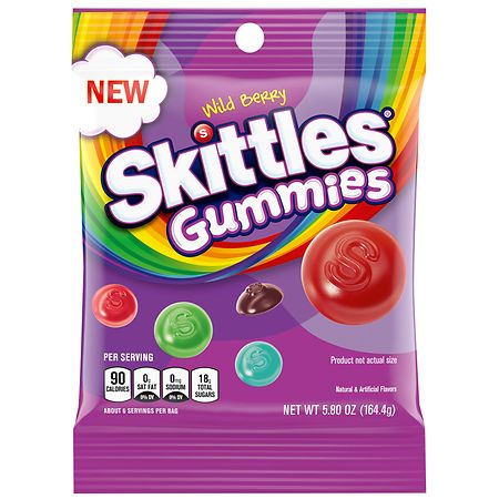 Skittles Wild Berry Gummy Candy