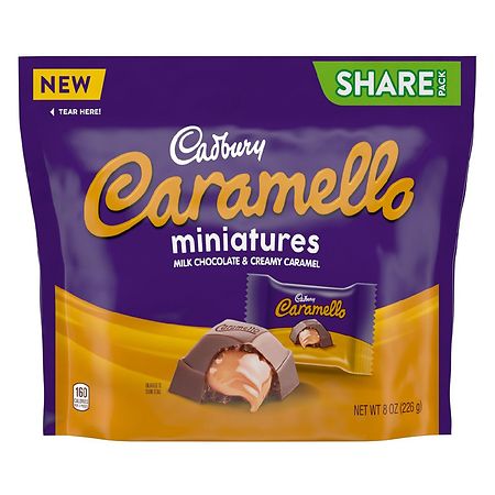 Cadbury Caramellow Milk Chocolate Creamy Caramel Minis
