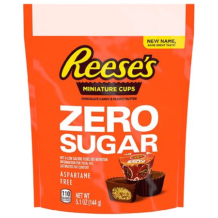 Reese's Peanut Butter Cup Zero Sugar Minis Pouch