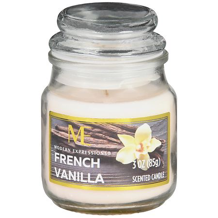 Modern Expressions Scented Candle French Vanilla