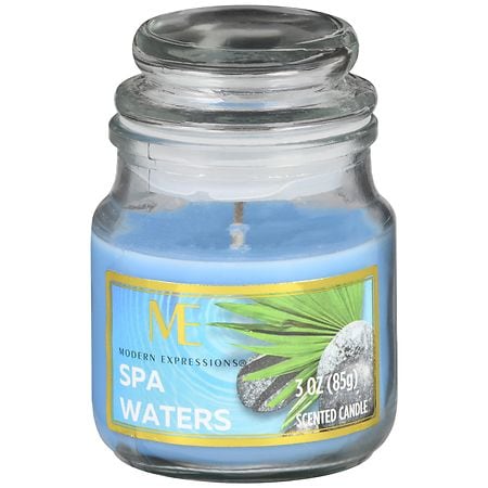 Modern Expressions Scented Candle Spa Waters