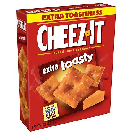 Cheez-It Baked Snack Cheese Crackers Extra Toasty