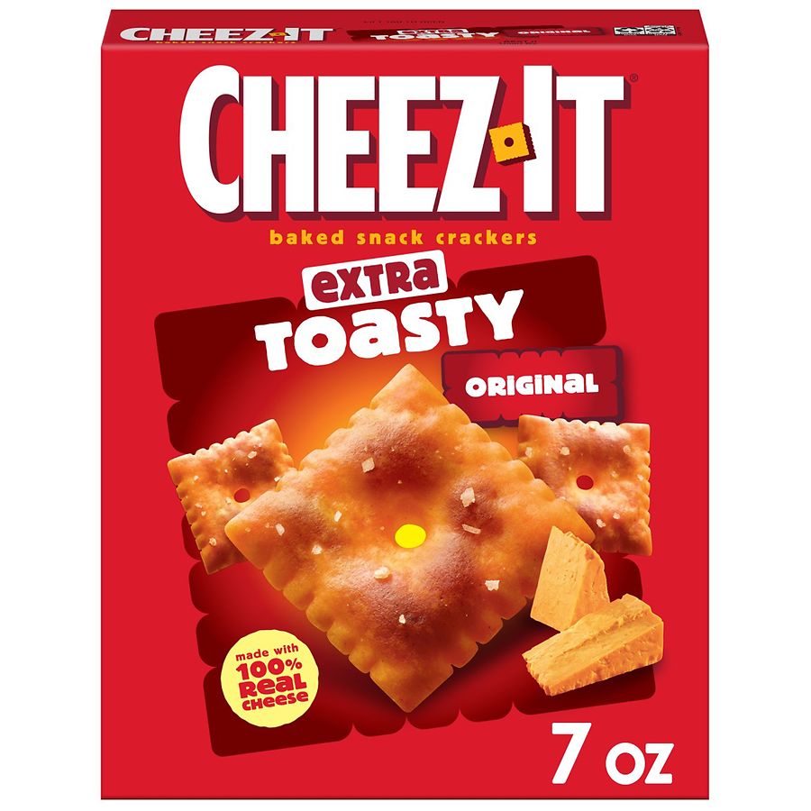 Cheez-It Cheese Crackers Extra Toasty