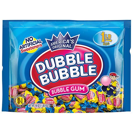 Pack of 4 Charms Dubble Bubble Gum - 16.0 oz