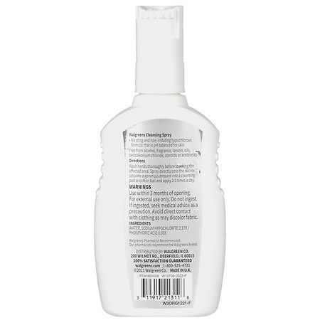 Walgreens Cleansing Spray