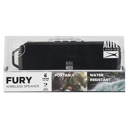 Altec Lansing Fury Wireless Speaker Black