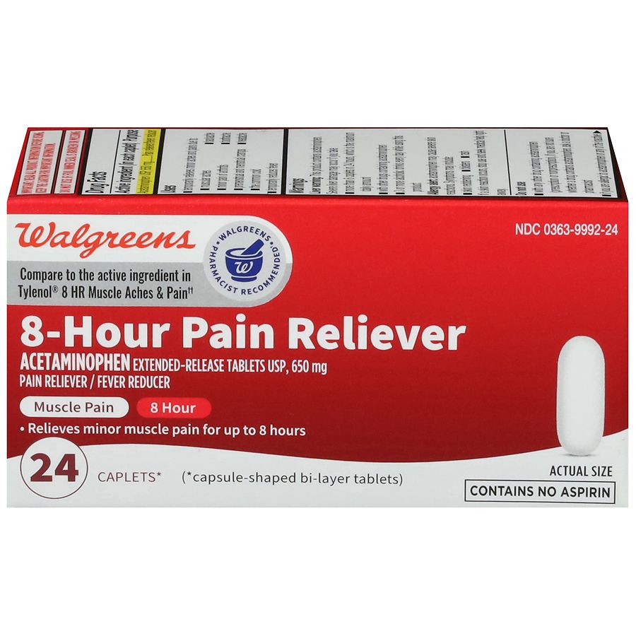 Walgreens Menstrual Pain Relief Caplets