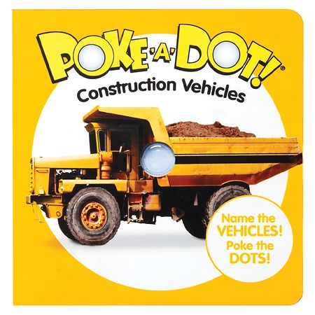 Melissa & Doug Poke-A-Dot: Construction Vehicles