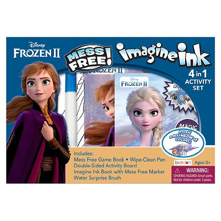 Bendon Frozen 2 Imagine Ink 4-In-1 Activity Book Set