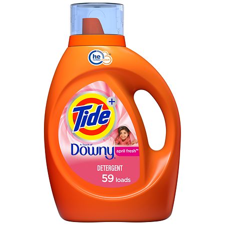 Tide Liquid Laundry Detergent with a Touch of Downy