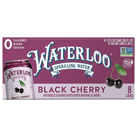 Waterloo Sparkling Water Black Cherry