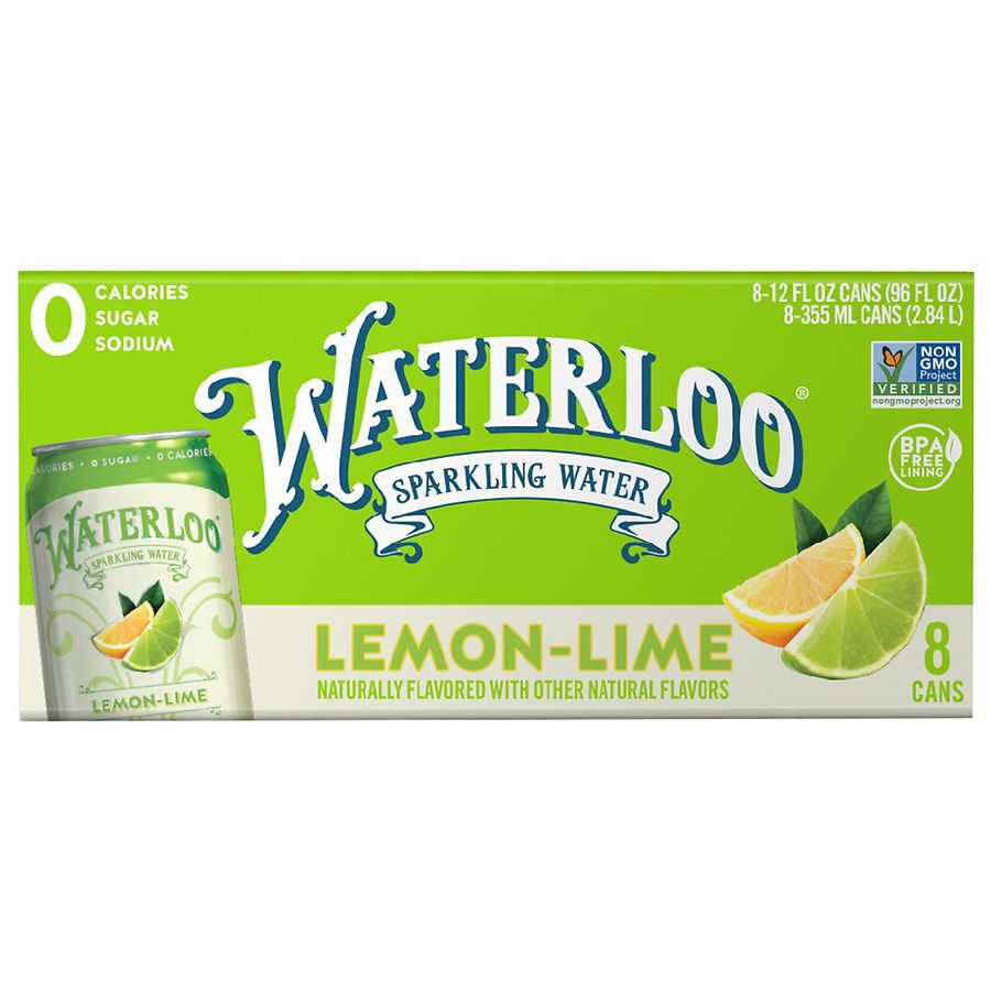 Waterloo Sparkling Water LemonLime Walgreens