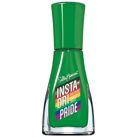 Sally Hansen Insta-Dri, 728 - YAAASSS GREEN, 0.31 Fl Oz