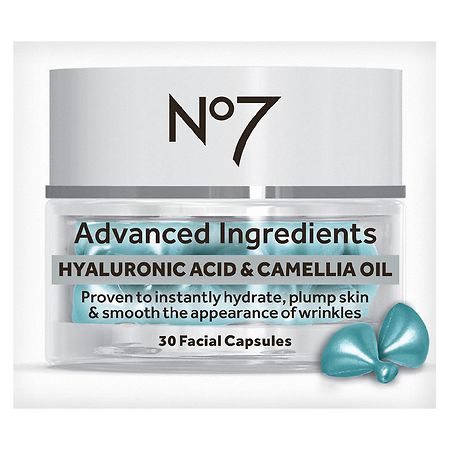 No7 Advanced Ingredients Hyaluronic Acid & Camellia Oil Facial