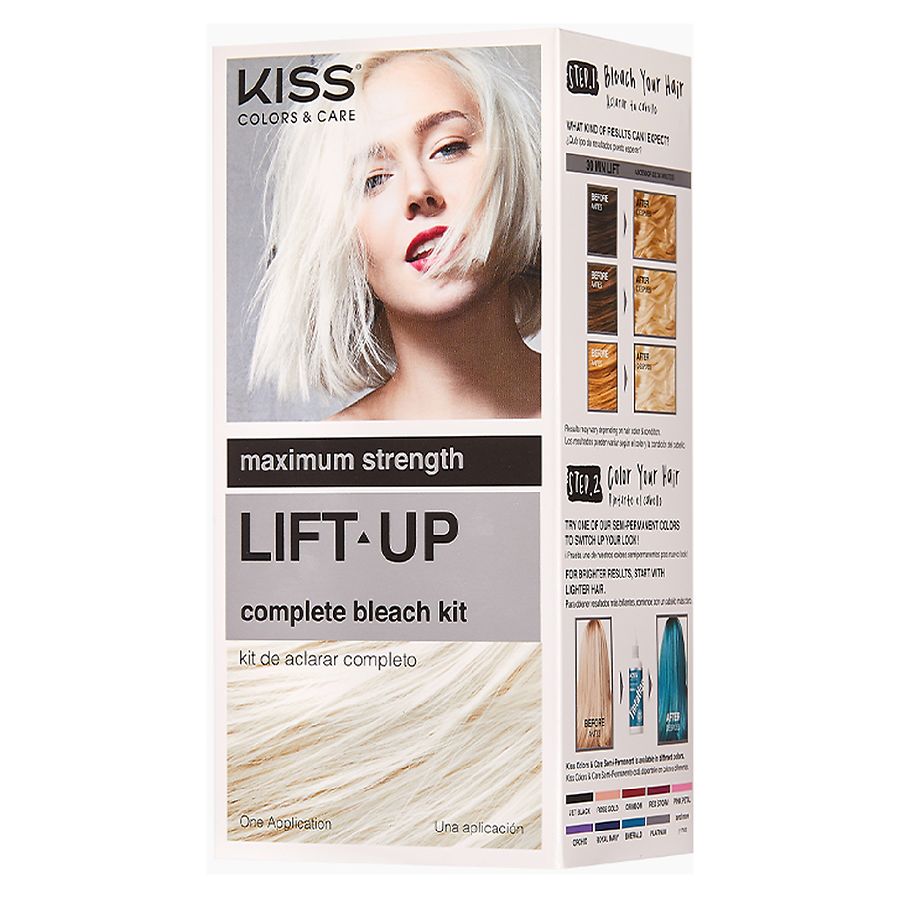 KISS LIFT UP COMPLETE BLEACH & TONE KIT – ROSE