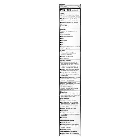 Walgreens Dye-Free Antiseptic Foaming Skin Cleanser