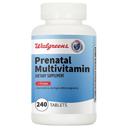 Walgreens Prenatal Multivitamin Tablets