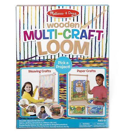 Melissa & Doug Multi-Craft Weaving Loom