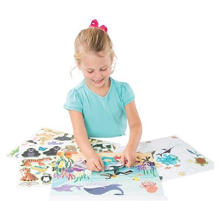 Melissa & Doug Habitats Reusable Sticker Pad