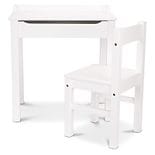 Melissa & Doug White Wooden Lift Top Desk Chair