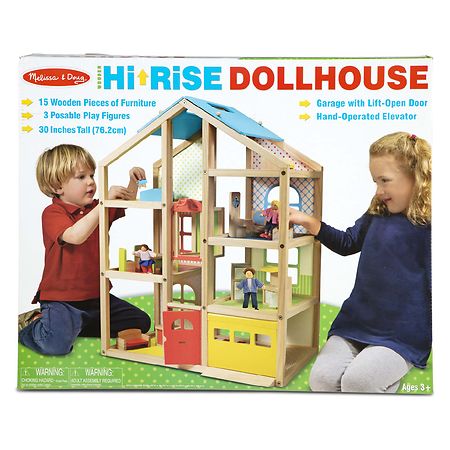 Melissa & Doug Hi-Rise Dollhouse