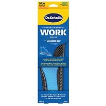 Dr. Scholl's Work All-Day Superior Comfort Insoles with Massaging Gel 8 ...