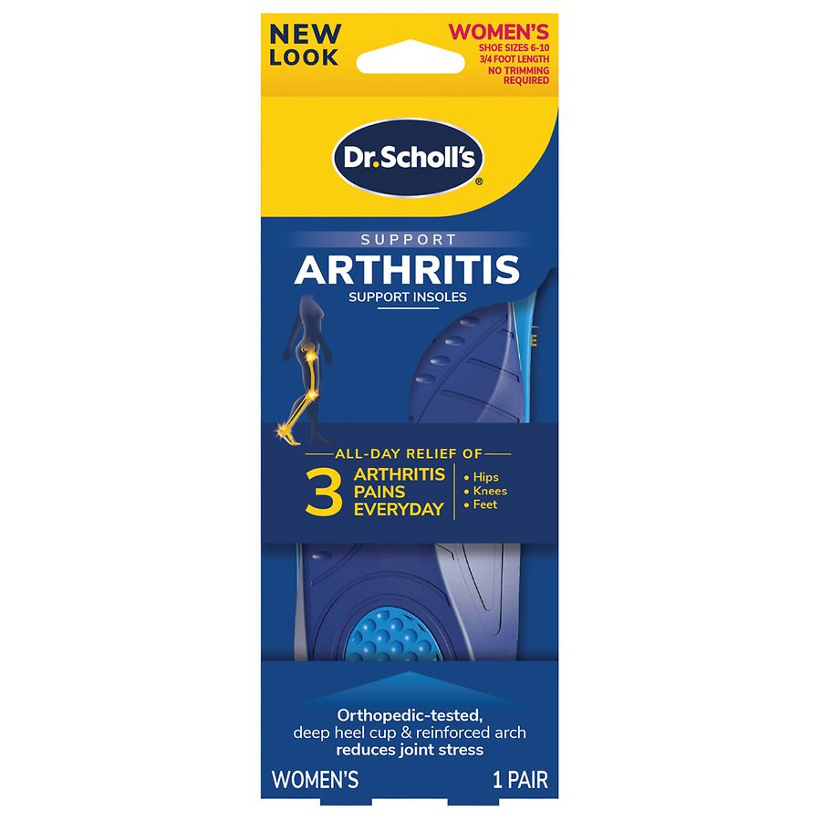 Dr Scholl's Orthotics for Knee Pain Women's size 5 1/2 - 9 (1 Pair