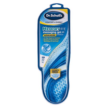 UPC 888853590684 product image for Dr. Scholl's Comfort & Energy Memory Fit Insoles For Men 8-14 - 1.0 pr | upcitemdb.com