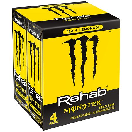 Monster Energy Rehab Lemonade, Energy Iced Tea