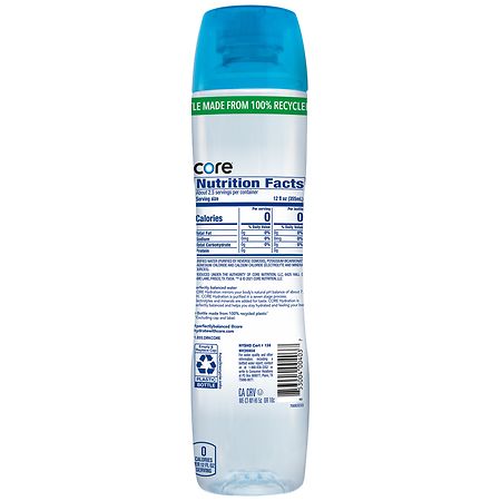 Core Hydration Water, Perfectly Balanced, 6 Pack - 6 pack, 16.9 fl oz bottles