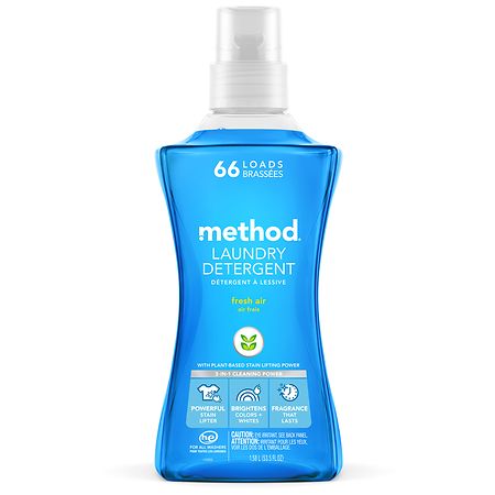 Method Laundry Detergent Fresh Air, 66 loads