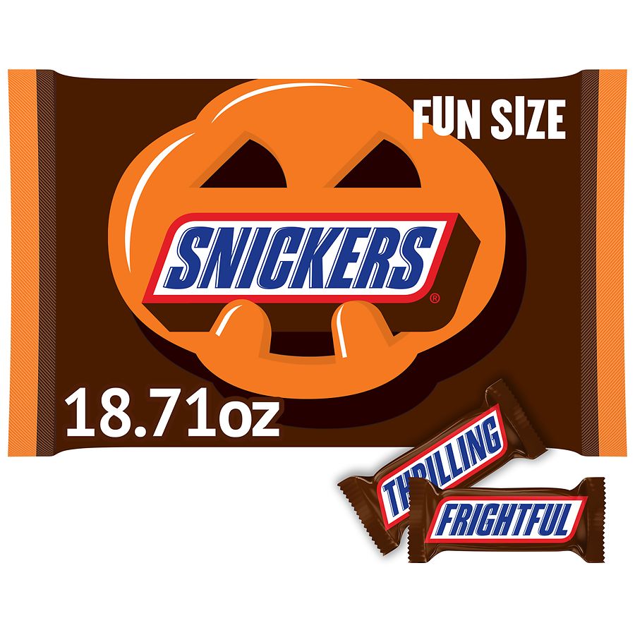 Snickers Fun Size Candy Bars - 3 lb Bulk Bag